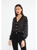 faina Damen Strickjacke in Schwarz