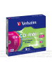 Verbatim Verbatim CD-RW 700MB 8-12x Slimcase 5er Color