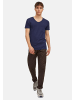 Jack & Jones T-Shirt Essentials in Dunkelblau / weiß
