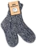 normani 3 Paar Kinder Norwegersocken mit Schafwolle in Marine/Hellgrau/Dunkelgrau