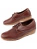 Purapiel Schnürschuhe Keilabsatz Anilav Brown in Braun