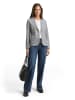 Tom Tailor Blazer in medium silver grey melange