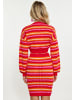IZIA Damen Pullover in ROT MEHRFARBIG