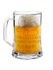 Mr. & Mrs. Panda Gravur Bierkrug Einhorn Sekt mit Spruch in Transparent
