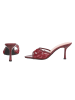 Ital-Design High-Heel Sandalette in Bordeaux