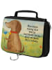 Mr. & Mrs. Panda Organizer Hund Blume Design mit Spruch in Weiß