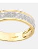 Diamant L'éternel Ring aus 375 Gelbgold mit Diamant