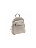 Giusy Lamattina Lederrucksack in taupe