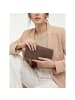 Lazarotti Bologna Leather XL Zip-Around Geldbörse Leder 19 cm in taupe