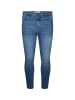 SikSilk Skinny Fit in washed mid blue