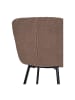 ebuy24 Esszimmerstuhl Halden  Braun 2er Set