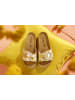 Aniston SHOES Pantolette in gelb-weiß