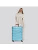 Bergpfeil Travel 4-Rollen Trolley L 75 cm mit Dehnfalte glacier blue metallic