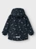 name it Winterjacke NMMMAX PA JACKET REF AOP in dark sapphire