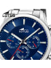 Lotus Chronograph-Armbanduhr Lotus Classic silber groß (ca. 42mm)