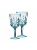 Nachtmann 2er Set Cocktail- / Weingläser Noblesse Colors 355 ml in Aqua
