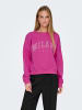 ONLY Sweatshirt in Rose Violet
