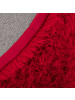 Beliani Shaggy CIDE in Rot - (W) 140 x (H) 7 x (L) 140 cm