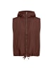 soyaconcept SC-FENYA 79 Weste mit Kapuze und Reißverschluss in Chocolate Plum