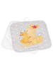 Mr. & Mrs. Panda Topfhalter Fuchs Mama ohne Spruch in Grau Pastell