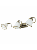 Licht-Erlebnisse Wandlampe (B)67 x (H)18 cm in Bronze Weiß