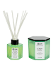 Beliani 2-tlg Kerze CLASSY TINT in Grün