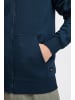 BLEND Kapuzensweatjacke BHKaylon in Mittelblau