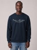 wat? Apparel Sweatshirt Wenn nicht jetzt wann dann in Dunkelblau