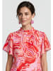 Usha Women Blouse in Multicolor Red