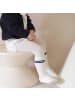 MUNADUNA 5er-Set 'Doppel Linien' Baby Socken Lang