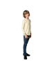 tectake Einfarbiges Langarm-Shirt für Kinder, beige