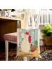 Mr. & Mrs. Panda Canvas Bag Einhorn Koffer Design ohne Spruch in Weiß