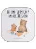 Mr. & Mrs. Panda Tassenuntersetzer Oma Backen mit Spruch in Weiß