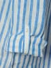 Street One Bluse in blau weiß