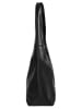 piké Shopper echt Leder in schwarz