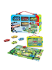 Toi-Toys Turbo Racers Sammelkoffer mit 4 Rallye-Autos, Kinderautos 4 Jahre