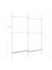 SONGMICS Kleiderständer Parson in Mattweiß - (B)238 x (H)300 x (T)33.5 cm