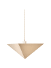 Beliani Pendelleuchten DUDO in Beige/Weiß - (W) 34 x (H) 150 x (L) 34 cm