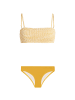 Protest W PRTBALEARIC BANDEAU BIKINI in Gold