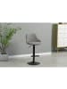 home24 home24 Barstuhl aus Textil im modernen Stil in Grau