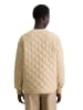 Marc O'Polo Kragenlose Steppjacke relaxed in Stormy Sand