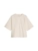 Marc O'Polo DENIM DfC Kurzarm-Sweatshirt relaxed in Silky White