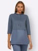 creation L 3/4-Arm-Shirt in rauchblau