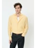 Matinique Langarm - Hemd MAmarc Gerade Passform in Golden Cream