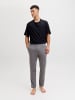 Jack & Jones Schlafanzug Hose in Charcoal Gray