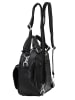 NAEMI Damen Handtasche in Schwarz