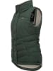 ragwear Steppweste Hesty in Dark Green23