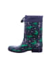 Slobby Regenstiefel Gefüttert in blau
