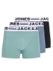 JACK & JONES Junior 3er-Pack Trunks in Mineral Blue