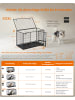 Feandrea Tiertransportbox Dack in Tintenschwarz - (B)139 x (H)87 x (T)79 cm